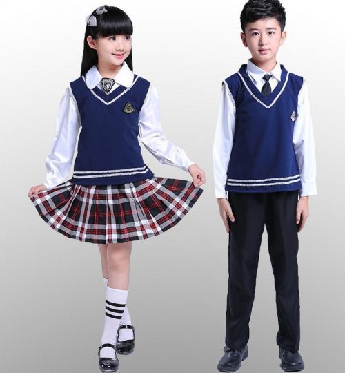 Elementary-school-children-s-clothing-children-s-choir-performance-costumes-boys-and-girls-wear-uniforms-School